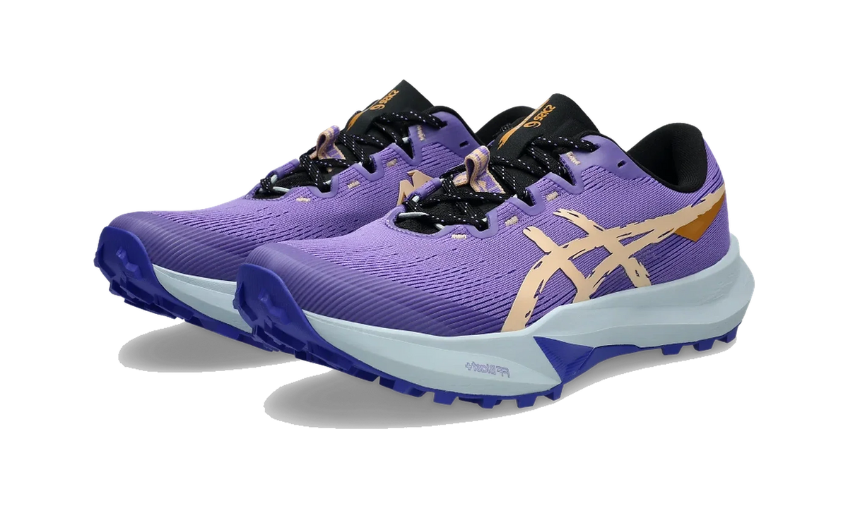 Overkicks - ASICS Fuji Lite 6 Amethyst Apricot Crush (Womens) (1012B865-500) - vista trasera