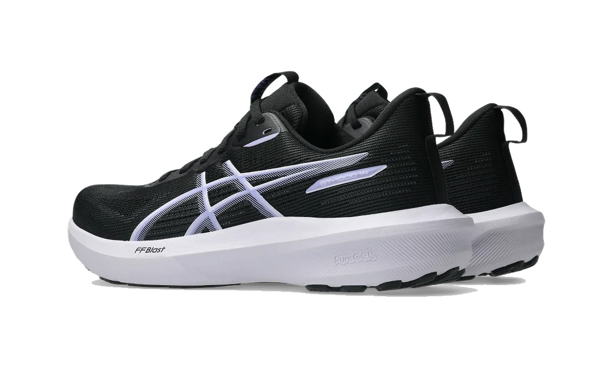 Overkicks - ASICS GT-1000 14 Black Lilac Hint (Womens) (1012B859-004) - par completo