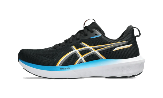 Overkicks - ASICS GT-1000 14 Black Yamabuki (1011C077-004) - vista lateral