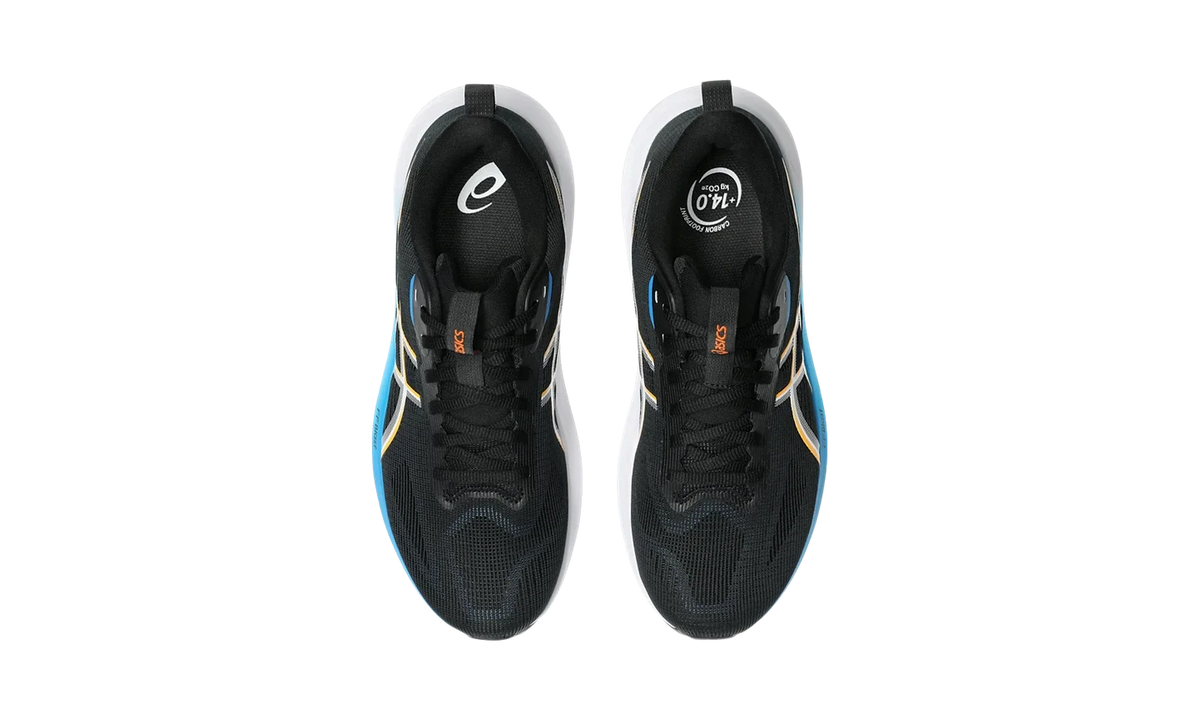 Overkicks - ASICS GT-1000 14 Black Yamabuki (1011C077-004) - detalle suela