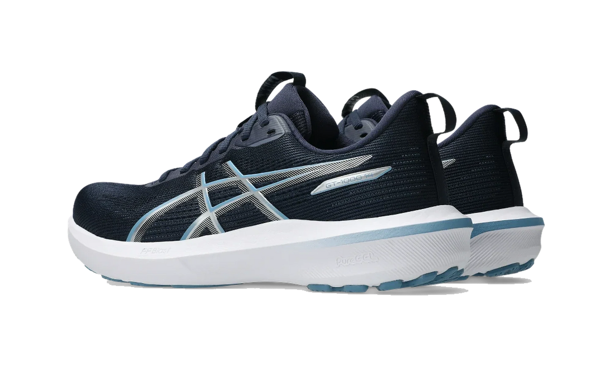 Overkicks - ASICS GT-1000 14 Midnight Saba Blue (Womens) (1012B859-401) - par completo