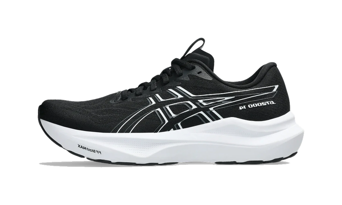 Overkicks - ASICS GT-2000 14 Black White (Womens) (1012B843-001) - vista lateral