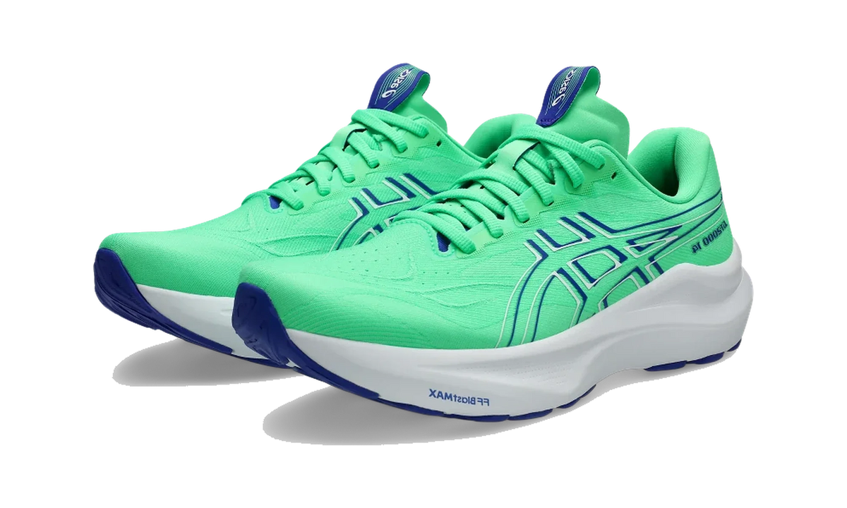 Overkicks - ASICS GT-2000 14 Vital Green Cobalt Burst (1011C056-300) - vista trasera