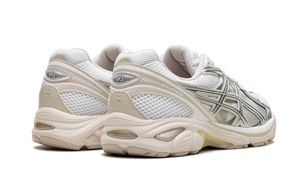 Overkicks - ASICS GT-2160 Above the Clouds White Pure Silver (1203A655-100) - par completo