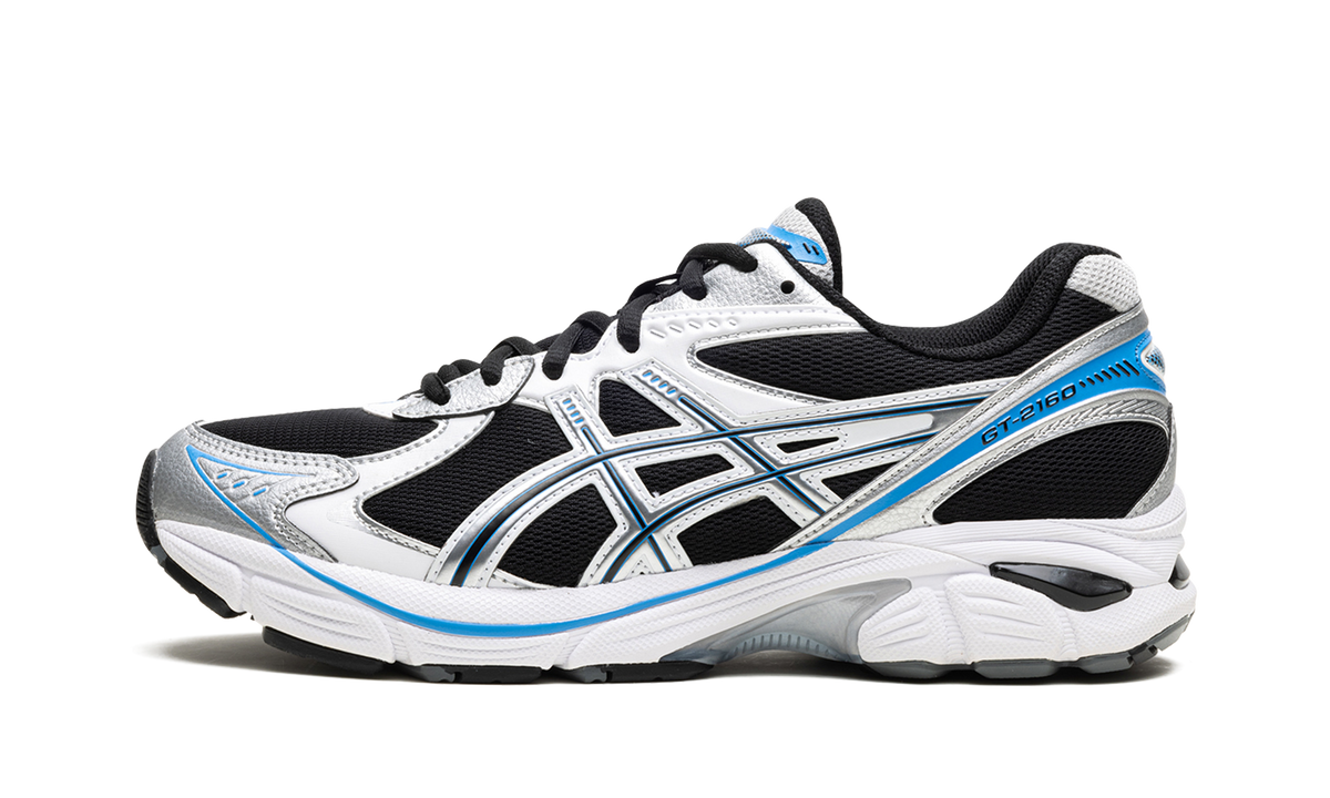 Overkicks - ASICS GT-2160 Black Pure Silver Bright Blue (1203A320-004) - vista trasera