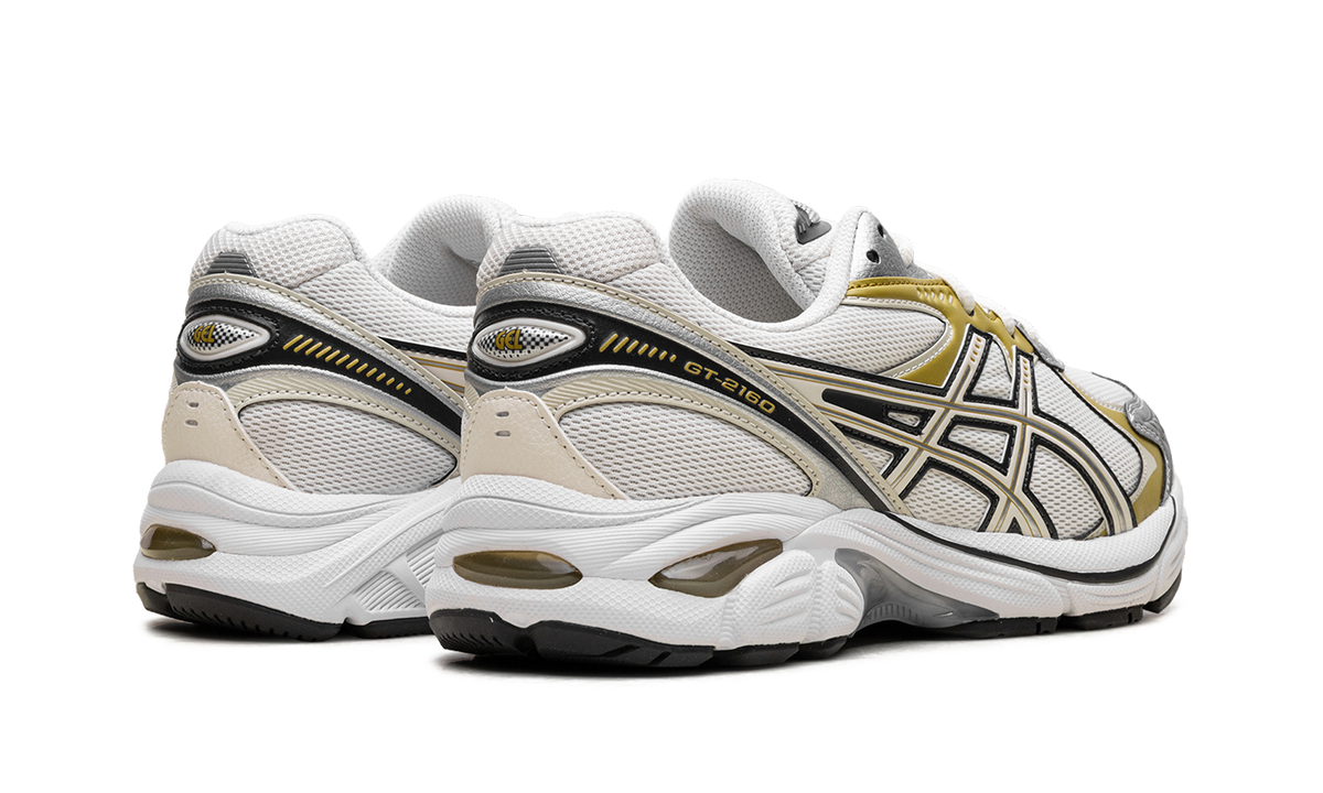 Overkicks - ASICS GT-2160 Cream Dark Mustard (1203A320-106) - par completo