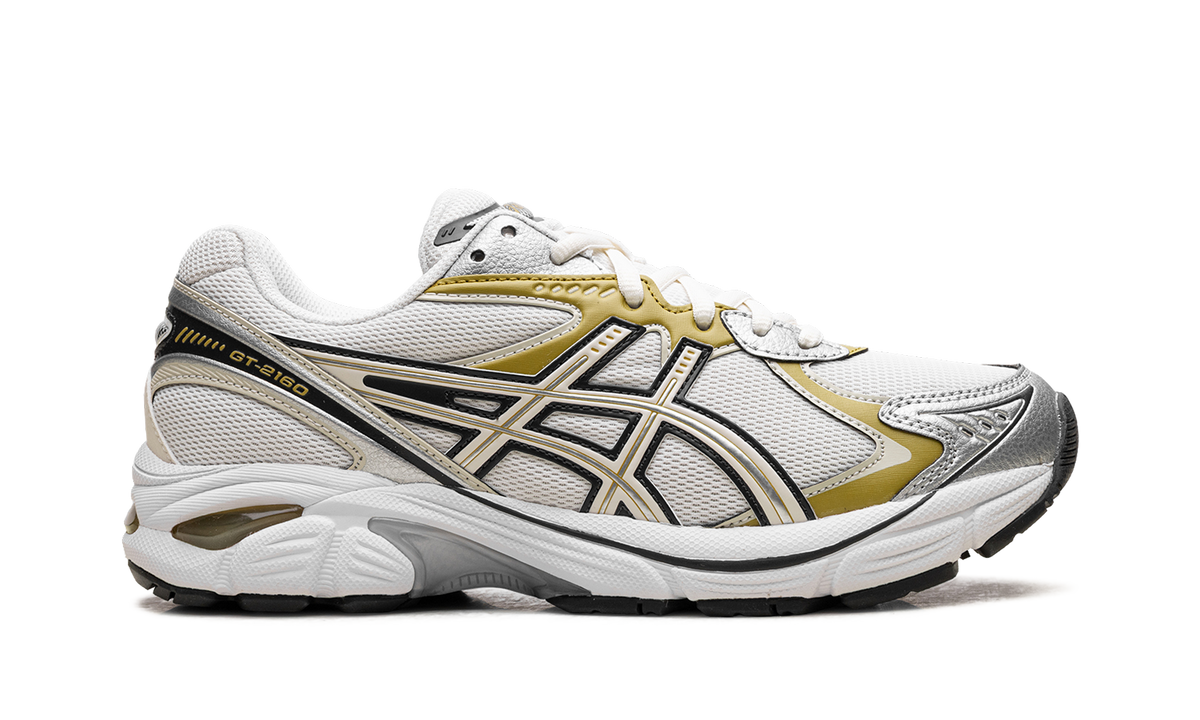 Overkicks - ASICS GT-2160 Cream Dark Mustard (1203A320-106) - detalle talon