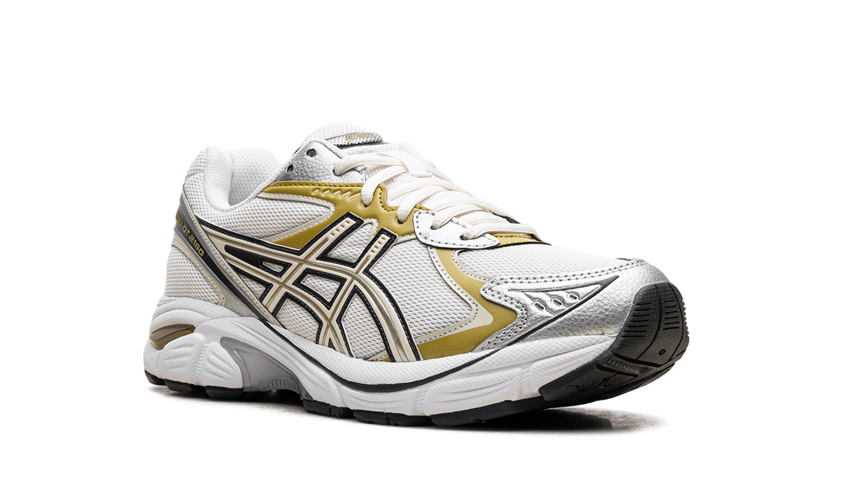 Overkicks - ASICS GT-2160 Cream Dark Mustard (1203A320-106) - detalle lateral interior