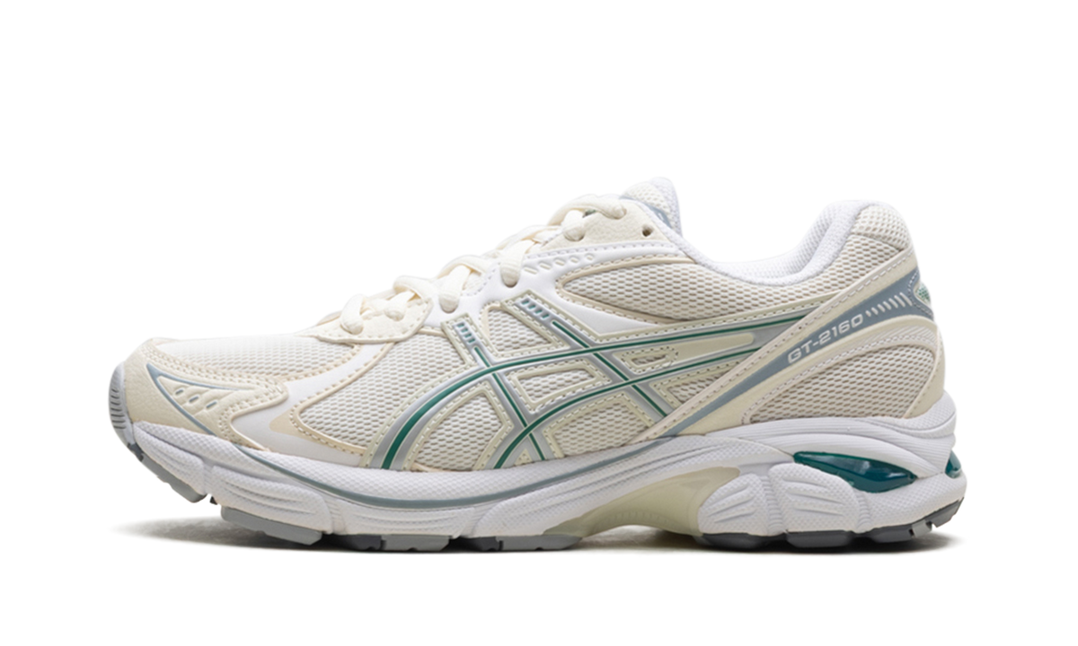 Overkicks - ASICS GT-2160 Cream Jasper Green (1203A320-105) - vista lateral