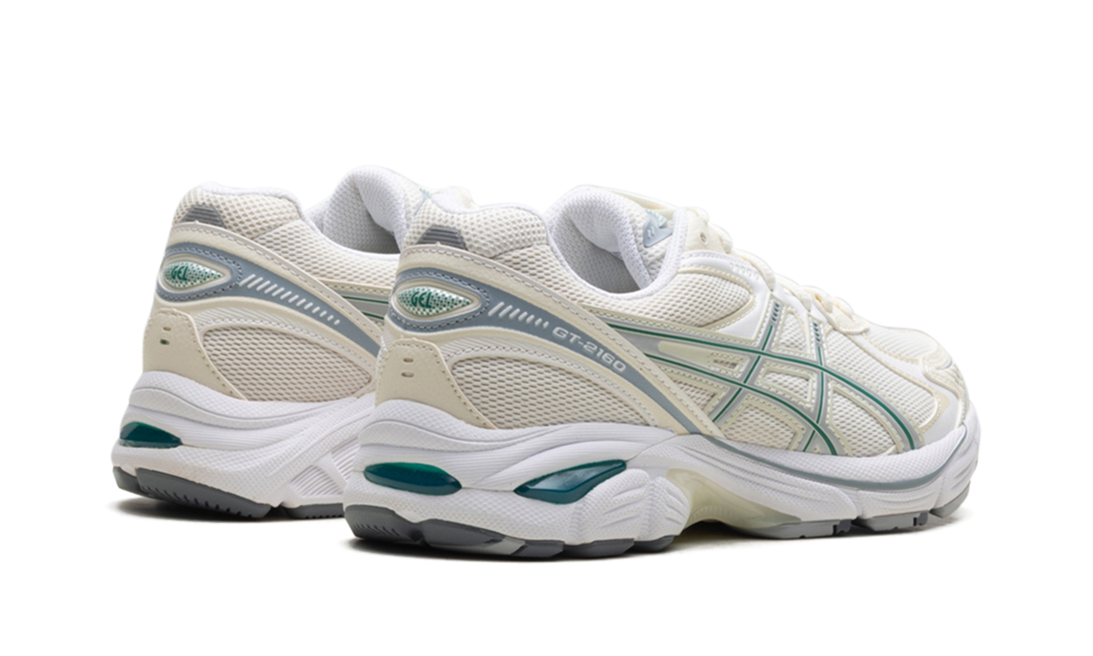 Overkicks - ASICS GT-2160 Cream Jasper Green (1203A320-105) - par completo
