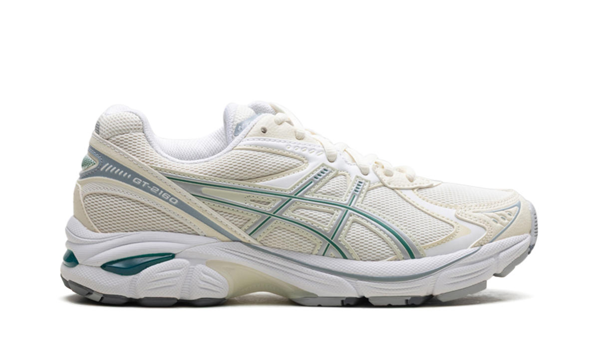 Overkicks - ASICS GT-2160 Cream Jasper Green (1203A320-105) - detalle talon