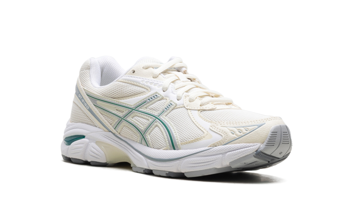 Overkicks - ASICS GT-2160 Cream Jasper Green (1203A320-105) - detalle lateral interior