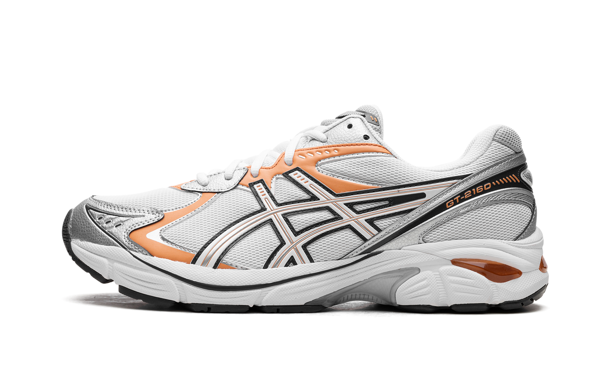 Overkicks - ASICS GT-2160 White Orange Lily (1203A320-101) - vista lateral