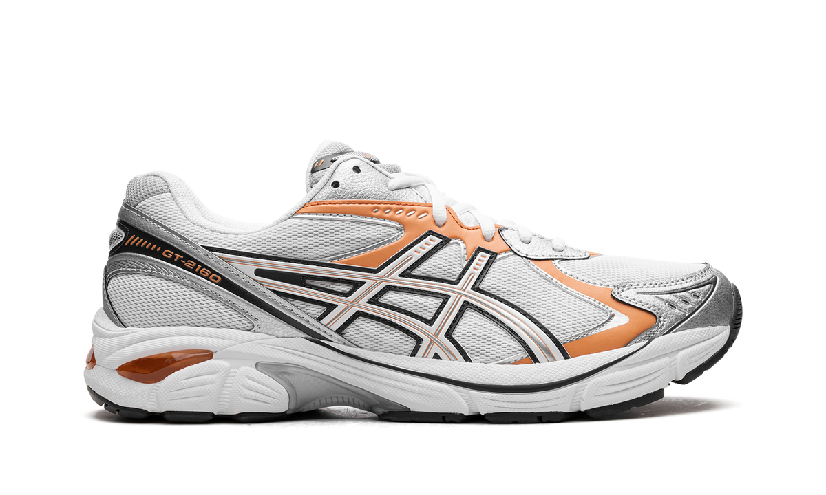 Overkicks - ASICS GT-2160 White Orange Lily (1203A320-101) - detalle talon