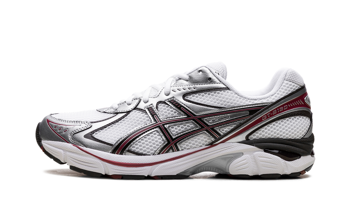 Overkicks - ASICS GT-2160 White Oxblood (1203A275-116) - vista lateral