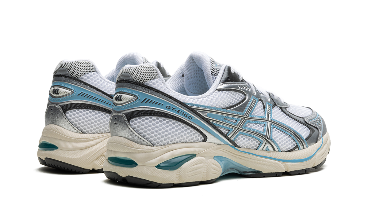 Overkicks - ASICS GT-2160 White Pure Silver (1203A544-101) - par completo