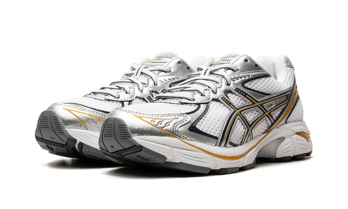 Overkicks - ASICS GT-2160 White Pure Silver Gold (1203A275-102) - vista trasera