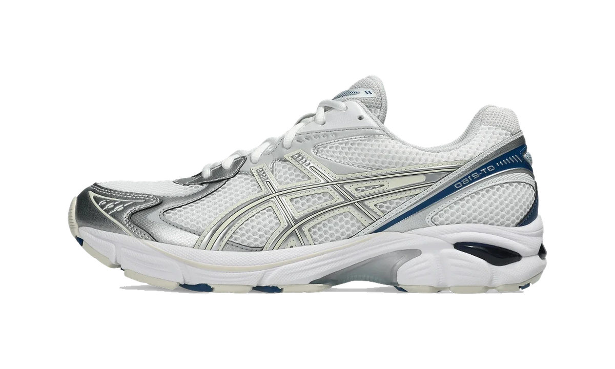 Overkicks - ASICS GT-2160 White Twilight Blue Silver (1203A275-119) - vista lateral