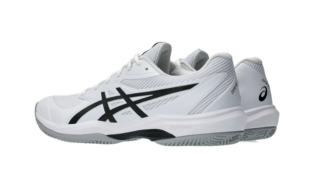 Overkicks - ASICS Game FF Clay OC White Black (1041A490-101) - par completo