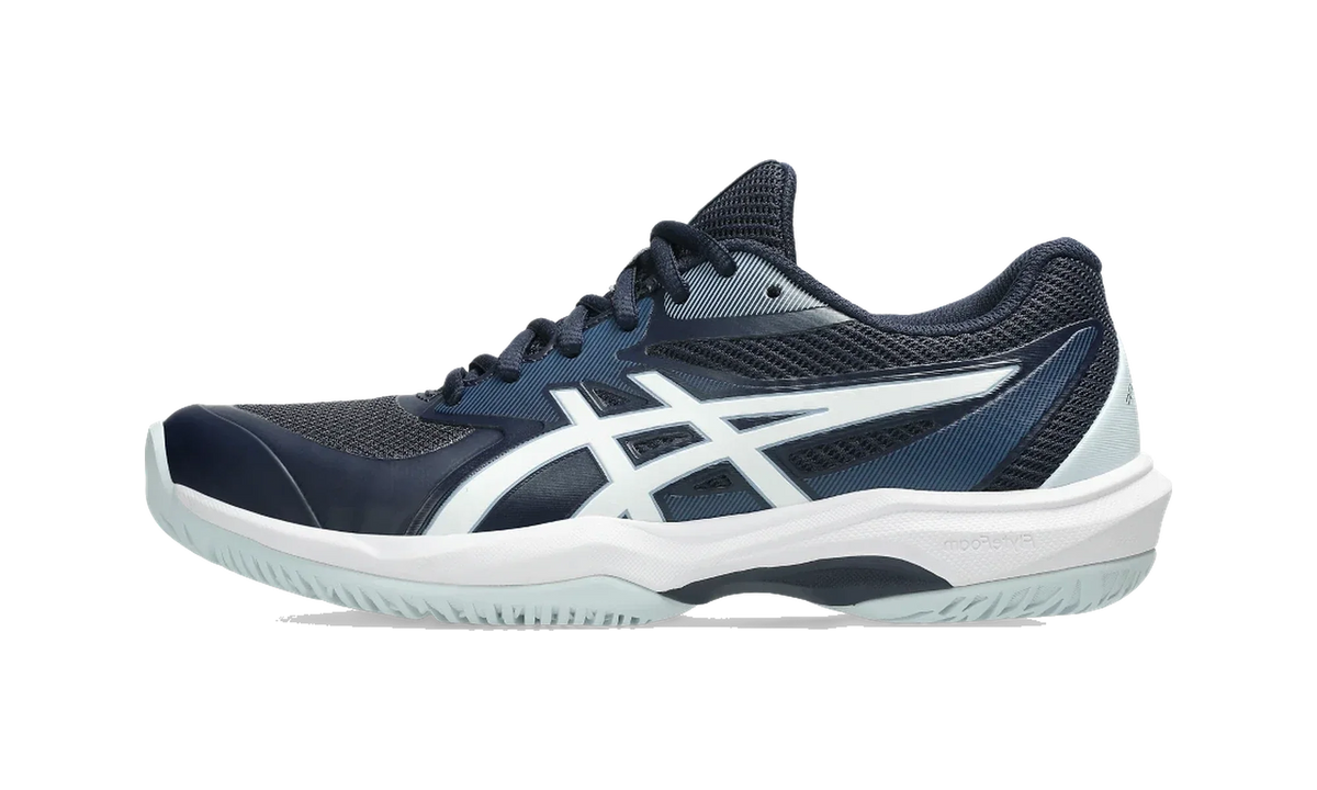 Overkicks - ASICS Game FF Midnight White (Womens) (1042A281-400) - vista lateral