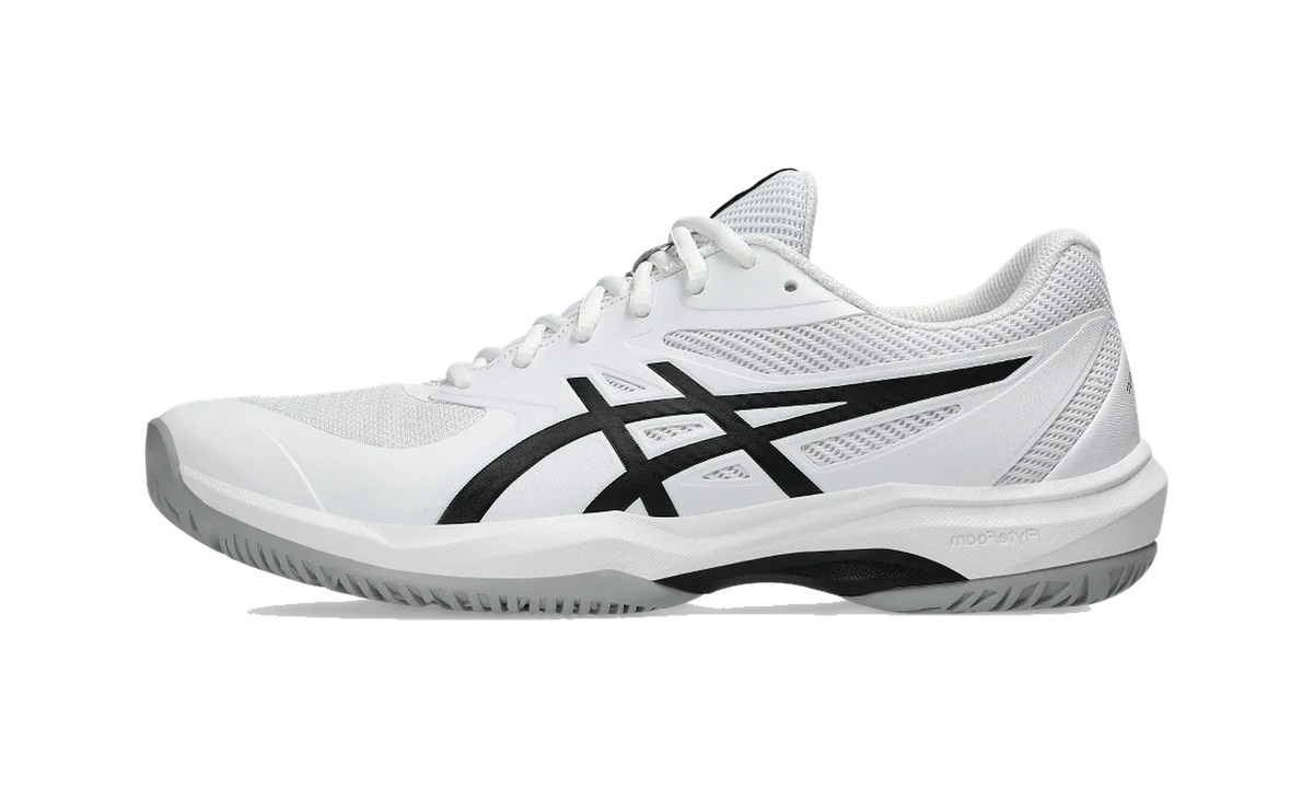 Overkicks - ASICS Game FF White Black (1041A489-101) - vista lateral