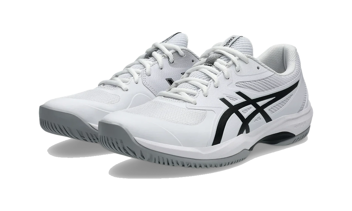 Overkicks - ASICS Game FF White Black (1041A489-101) - vista trasera