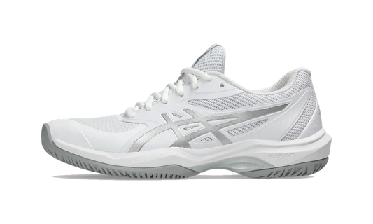 Overkicks - ASICS Game FF White Pure Silver (Womens) (1042A281-101) - vista lateral