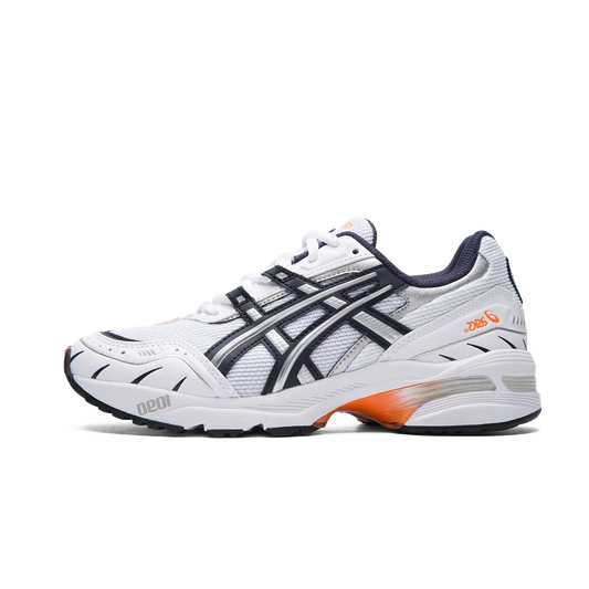 Overkicks - ASICS Gel-1090 White Midnight (Womens) (1022A215-100) - vista lateral
