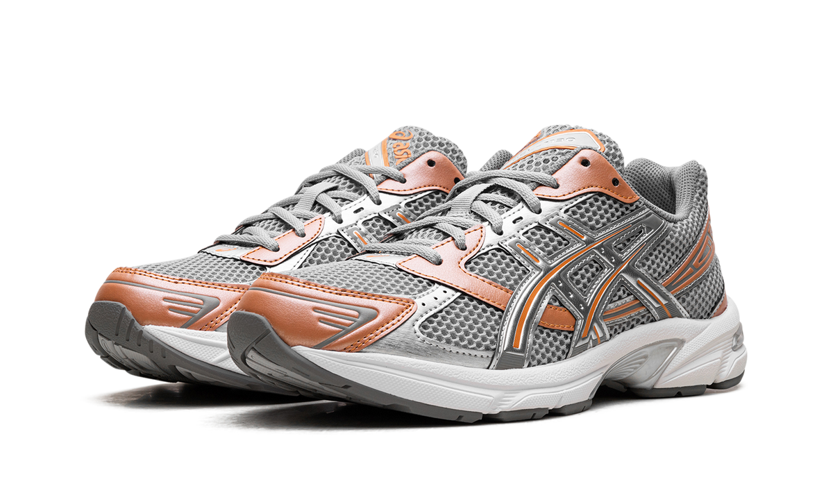 Overkicks - ASICS Gel-1130 Cement Grey Rust Orange (1203A609-020) - vista trasera