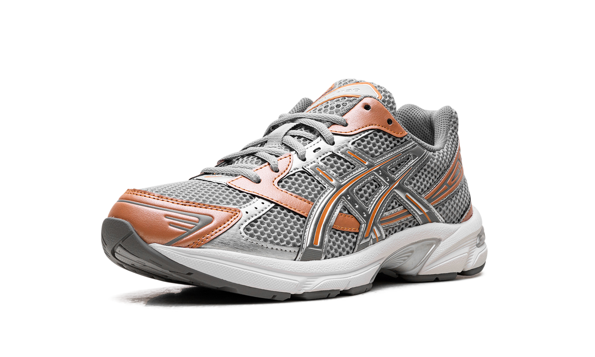 Overkicks - ASICS Gel-1130 Cement Grey Rust Orange (1203A609-020) - detalle suela