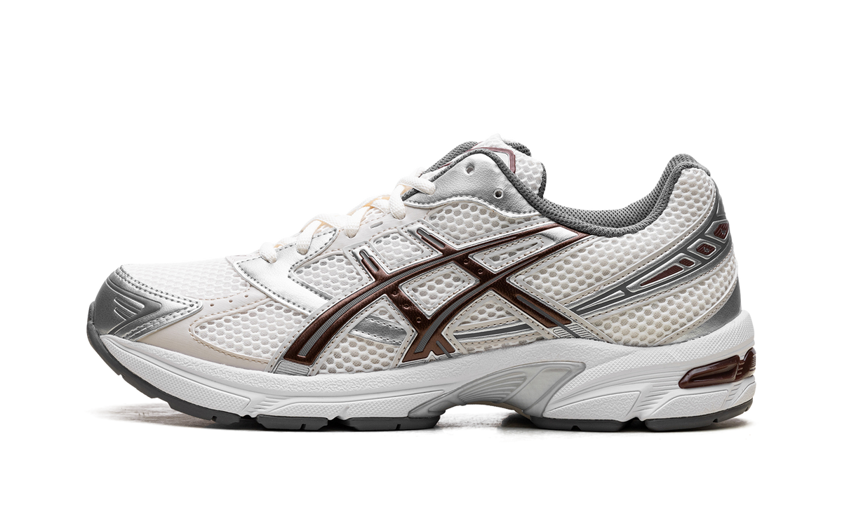 Overkicks - ASICS Gel-1130 Cream Reddish Brown (Womens) (1202A164-119) - vista lateral