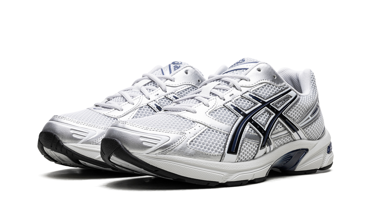 Overkicks - ASICS Gel-1130 Glacier Grey Black (1203A686-020) - vista trasera