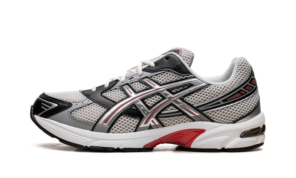 Overkicks - ASICS Gel-1130 Smoke Grey Pure Silver Red (1201A256-024) - vista lateral