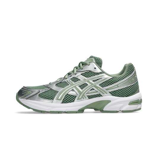 Overkicks - ASICS Gel-1130 Swamp Green Silver (1203A842-300) - vista lateral