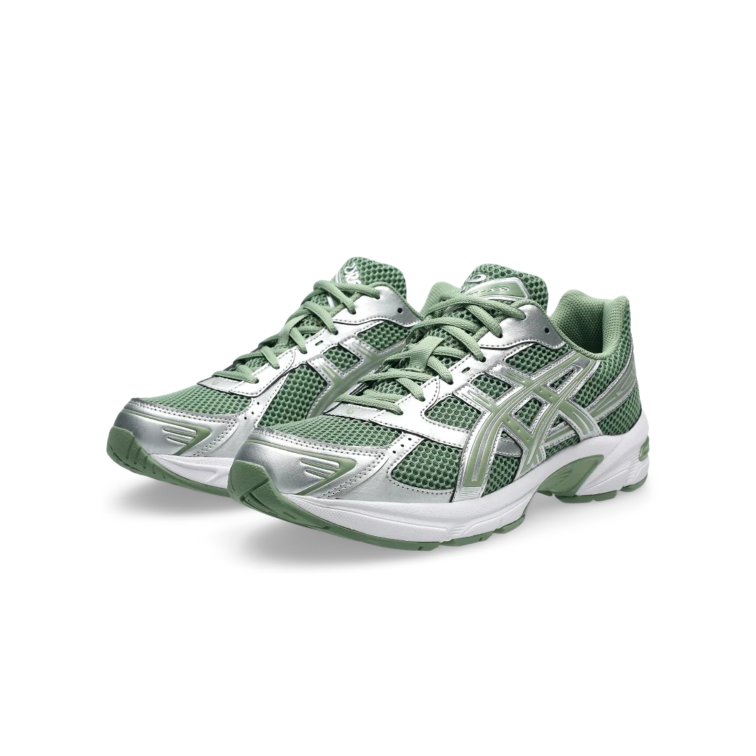 Overkicks - ASICS Gel-1130 Swamp Green Silver (1203A842-300) - vista trasera