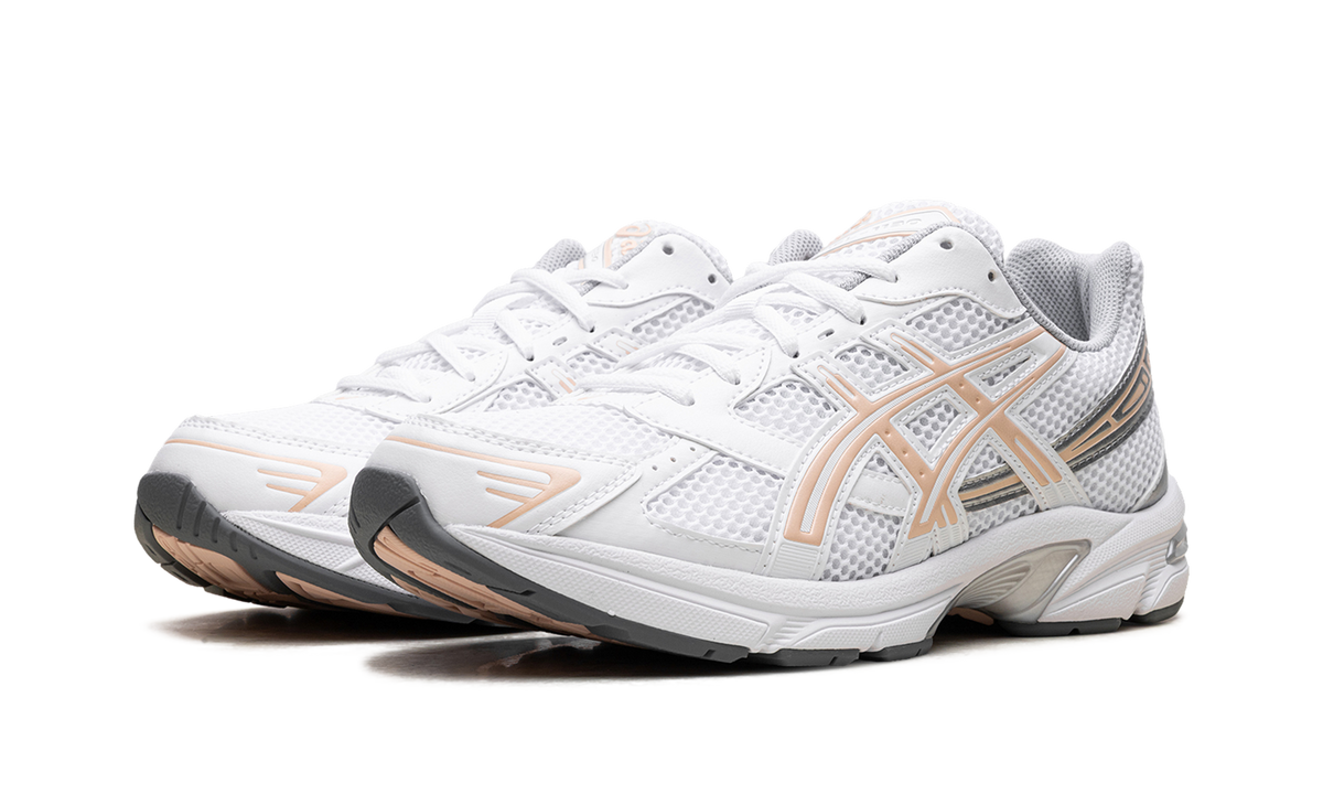 Overkicks - ASICS Gel-1130 White Bisque (Womens) (1202A164-123) - vista trasera