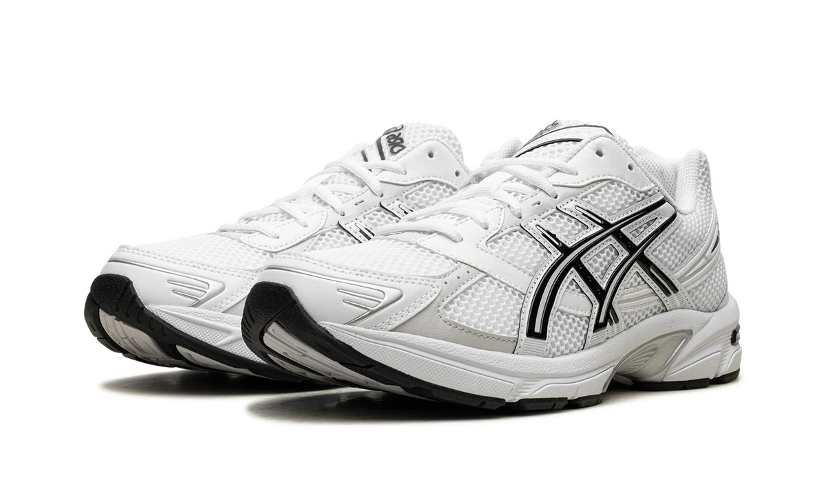 Overkicks - ASICS Gel-1130 White Black (1201B019-100) - vista trasera