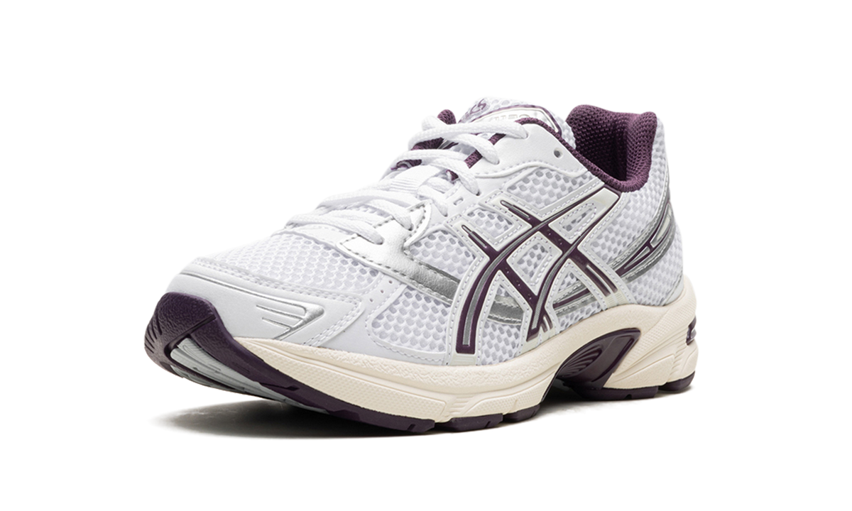 Overkicks - ASICS Gel-1130 White Deep Plum (Womens) (1202A518-101) - detalle suela
