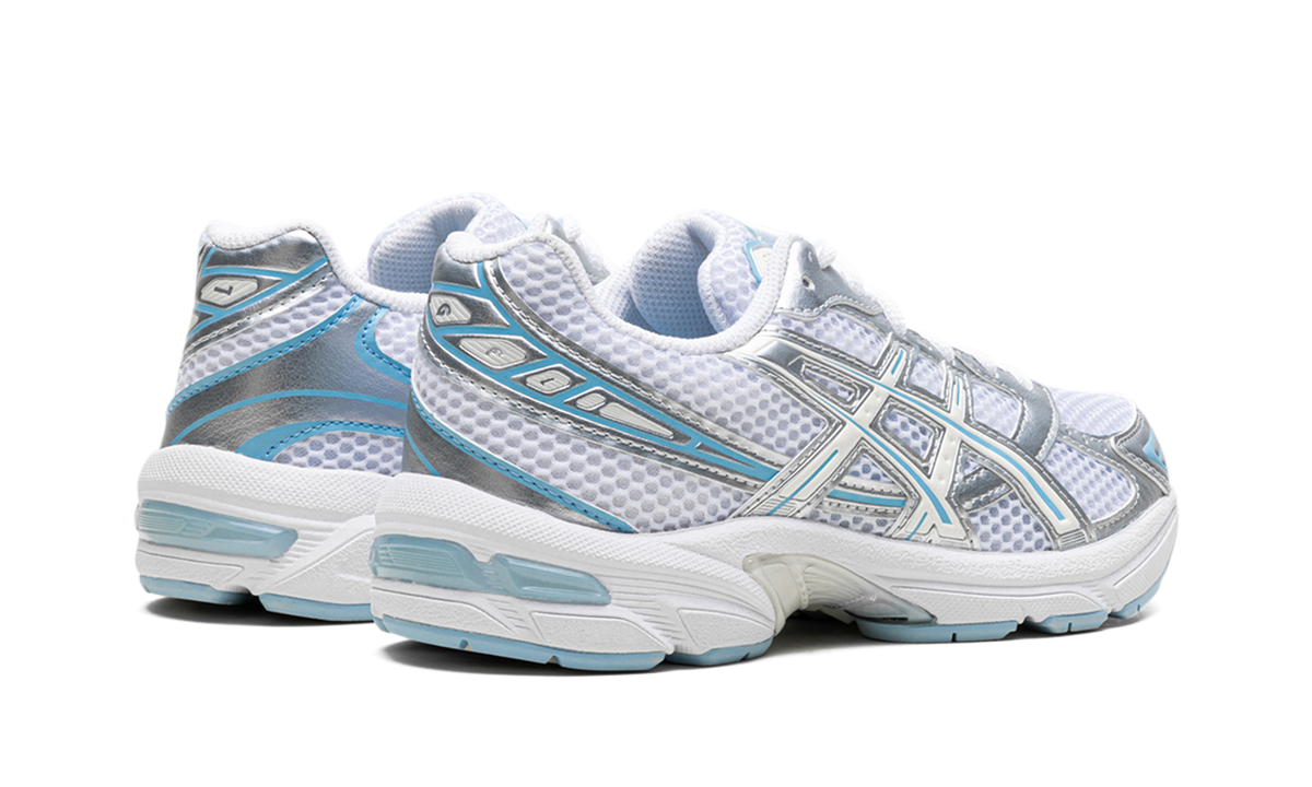 Overkicks - ASICS Gel-1130 White Ivory Light Blue (1202A504-100) - par completo