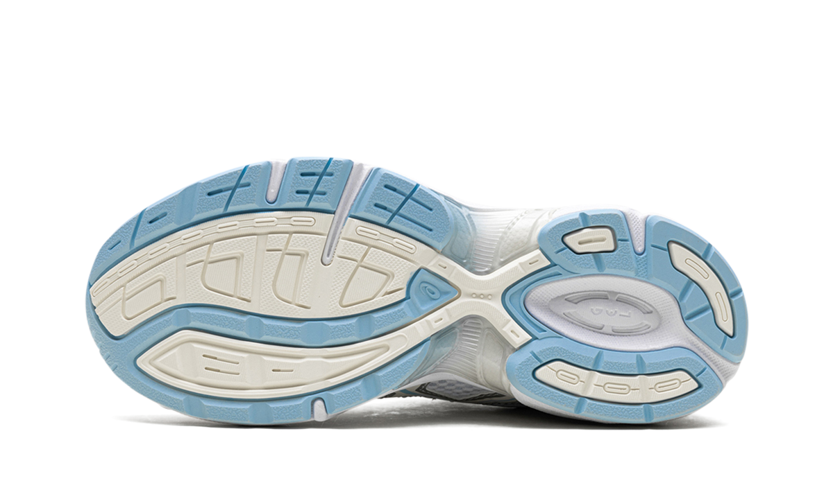 Overkicks - ASICS Gel-1130 White Ivory Light Blue (1202A504-100) - vista superior