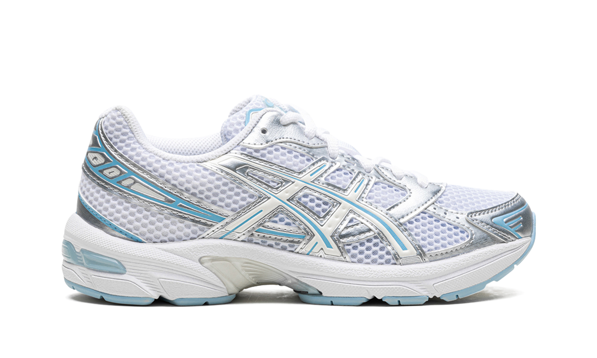 Overkicks - ASICS Gel-1130 White Ivory Light Blue (1202A504-100) - detalle talon