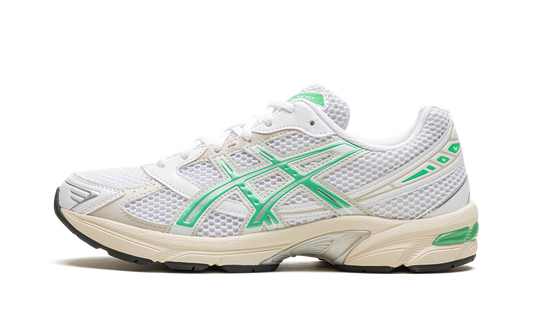 Overkicks - ASICS Gel-1130 White Malachite Green Off White Midsole (Womens) (1202A164-114) - vista lateral