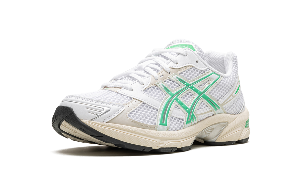 Overkicks - ASICS Gel-1130 White Malachite Green Off White Midsole (Womens) (1202A164-114) - detalle suela