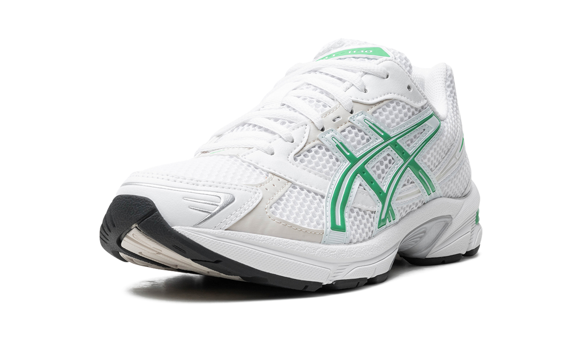 Overkicks - ASICS Gel-1130 White Malachite Green (Womens) (1202A501-100) - detalle suela