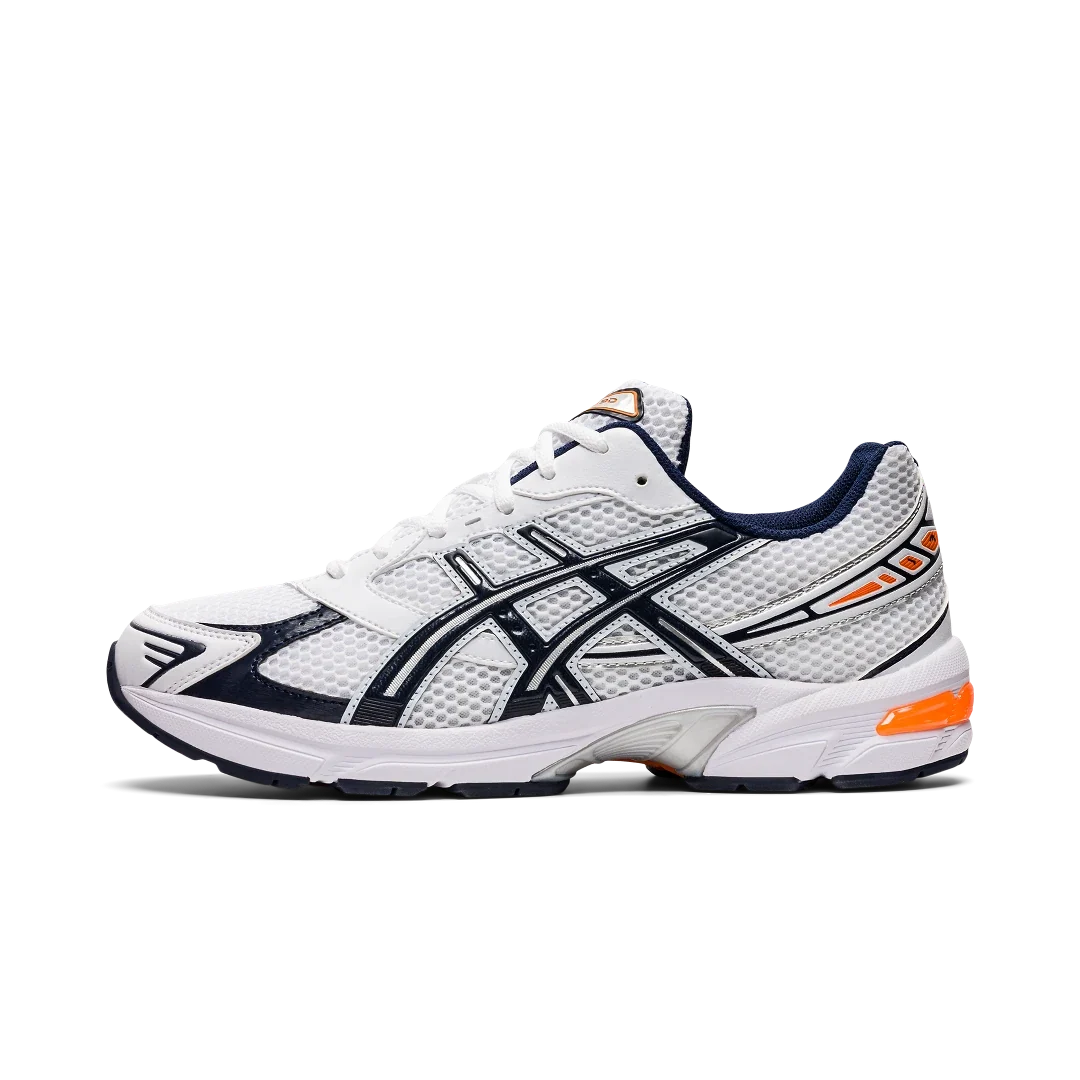 Overkicks - ASICS Gel-1130 White Midnight (1201A256-106) - vista lateral