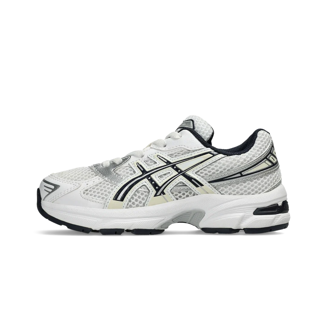 Overkicks - ASICS Gel-1130 White Midnight (PS) (1204A164-101) - vista lateral