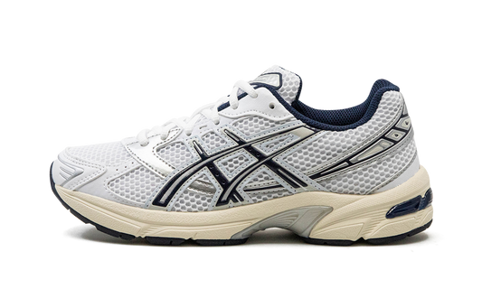 Overkicks - ASICS Gel-1130 White Midnight (Womens) (1202A164-110) - vista lateral