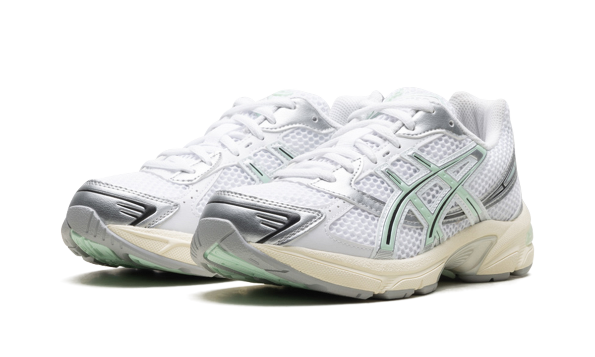 Overkicks - ASICS Gel-1130 White Mint Tint (Womens) (1202A164-120) - vista trasera