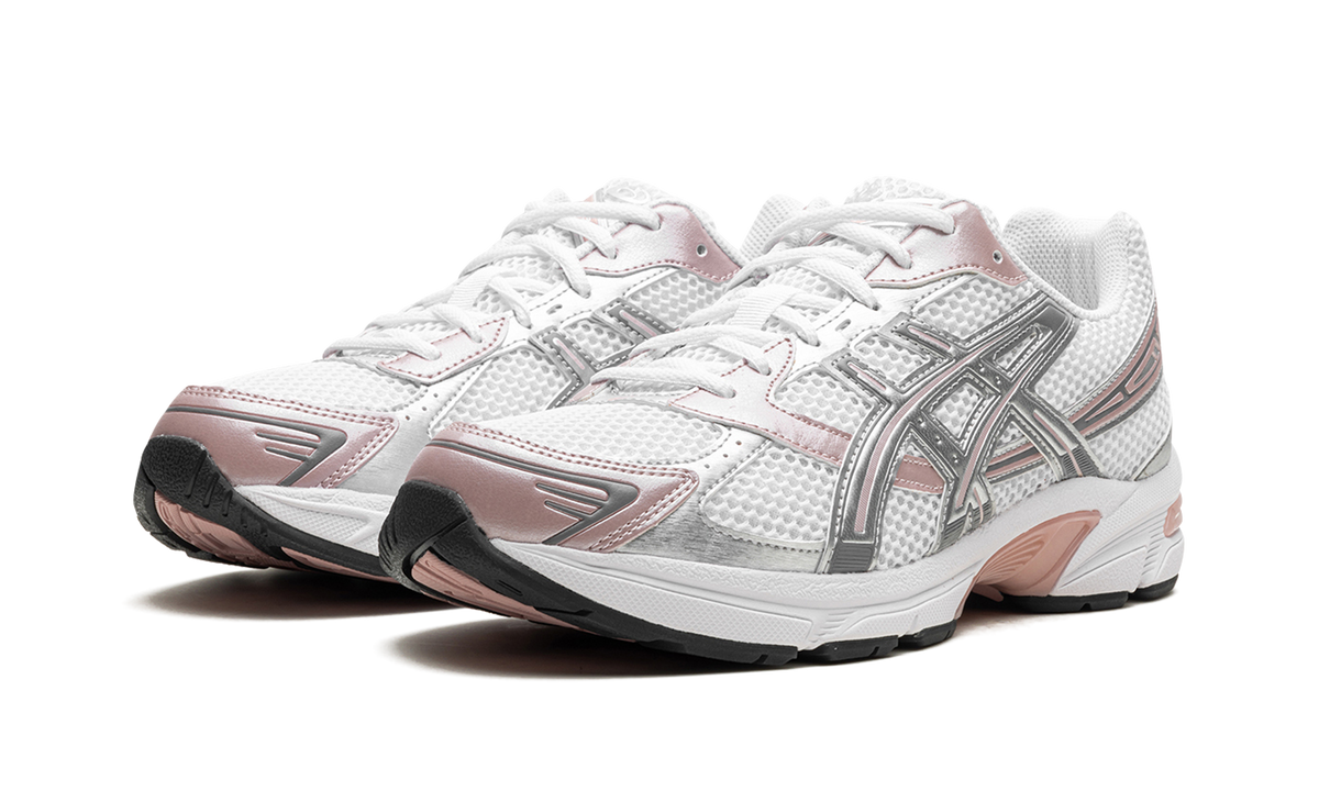 Overkicks - ASICS Gel-1130 White Neutral Pink (Womens) (1202A164-117) - vista trasera