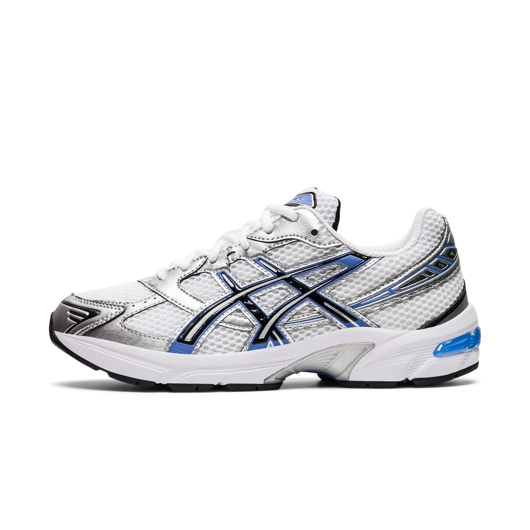 Overkicks - ASICS Gel-1130 White Periwinkle Blue (Womens) (1202A164-105) - vista lateral